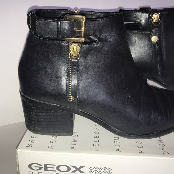 Geox Candice H Leather Ankle Boot - Picture 3 of 16